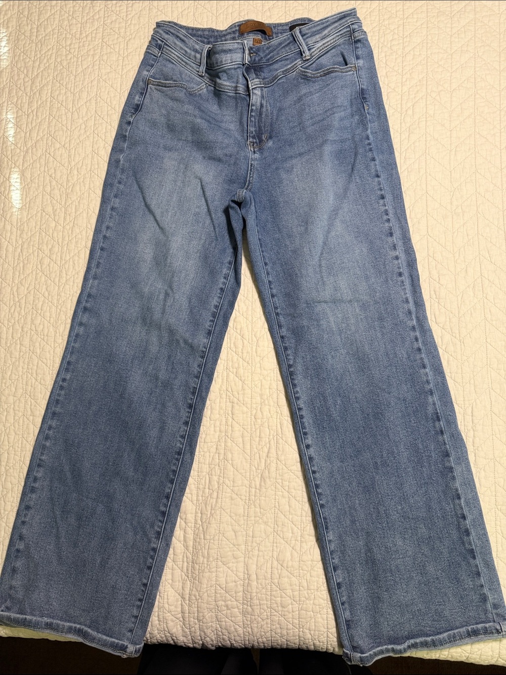 Judy Blue Light Blue Wide Leg Jeans